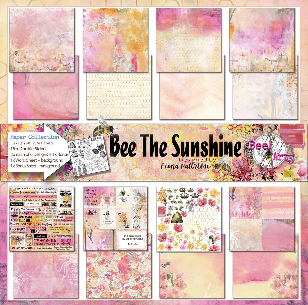 Bee Arty Be The Sunshine Collection Kit 12" image 0