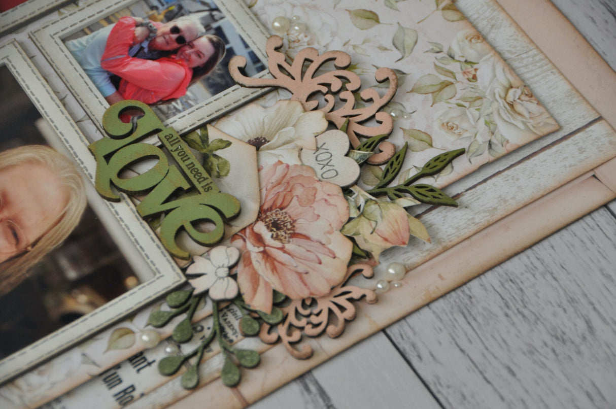Designer Scrapbooking Kit - All You Need Is Love image 4