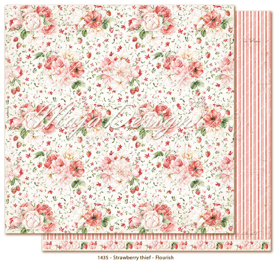 Maja 12" Designs Paper Pack - Strawberry Thief
