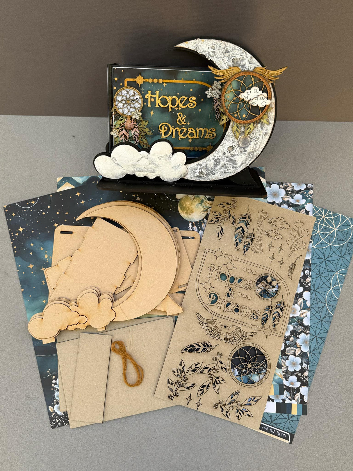 Designer Kit #246 - Hopes & Dreams Album & Moon Holder image 6