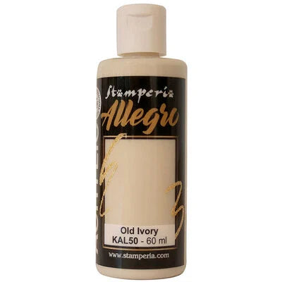 Stamperia Allegro Paint 60ml - Old Ivory image 0