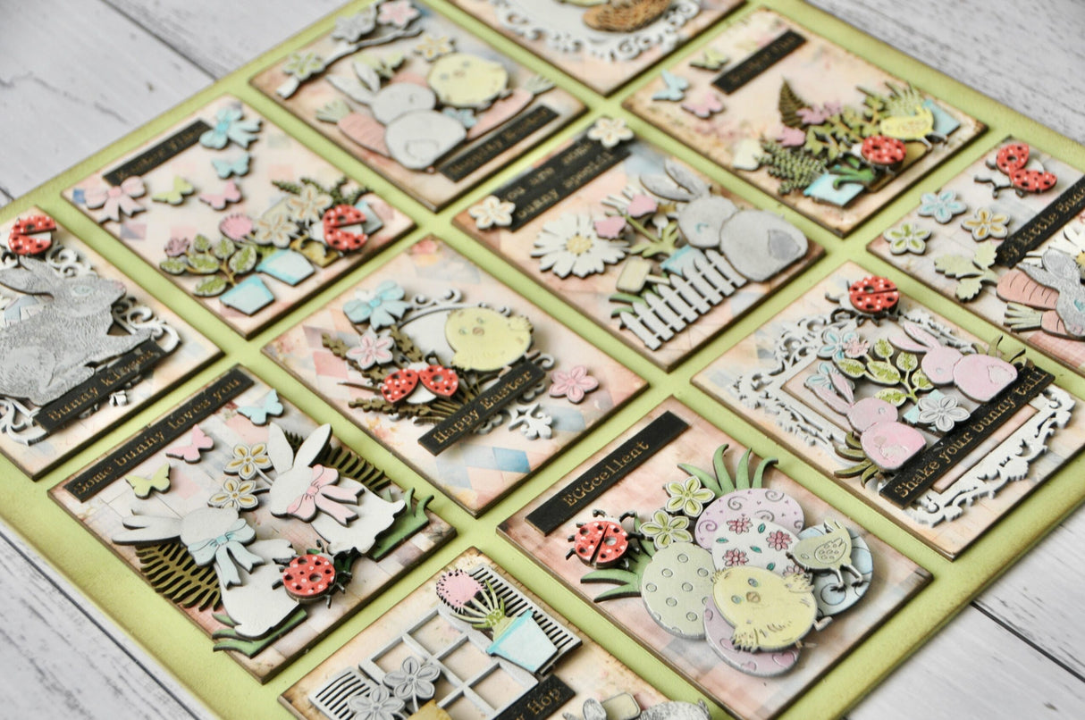 Designer Kit # 245 - Easter ATC Board image 4