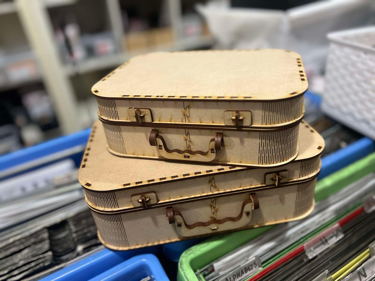 3D MDF Suitcase Large image 0