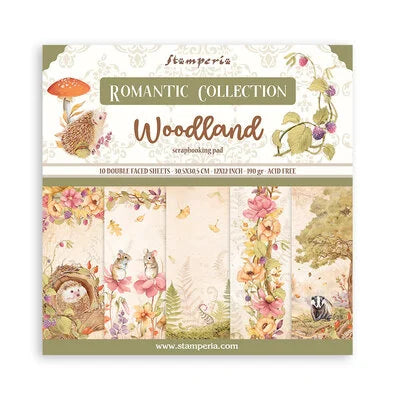 Stamperia Scrapbooking Pad 12" - Woodland image 0