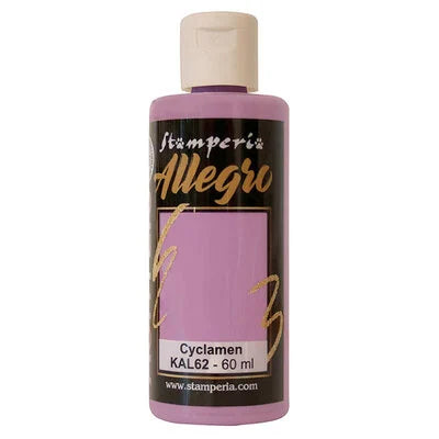 Stamperia Allegro Paint 60ml - Cyclamen image 0