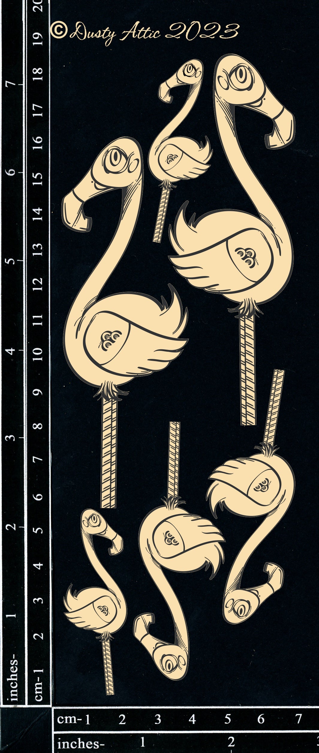 Alice Elements #14 - Flamingos image 0