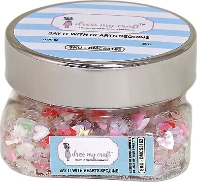 DMC - Say It With Hearts Sequins 25gm image 0