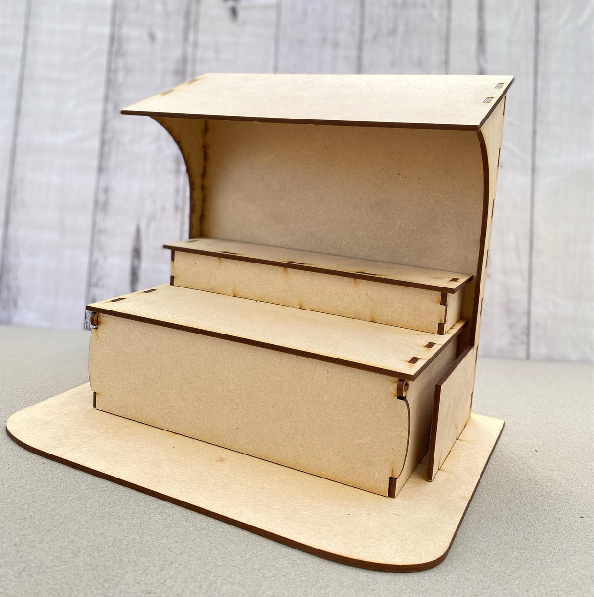 3D MDF Market Stall including crates image 6