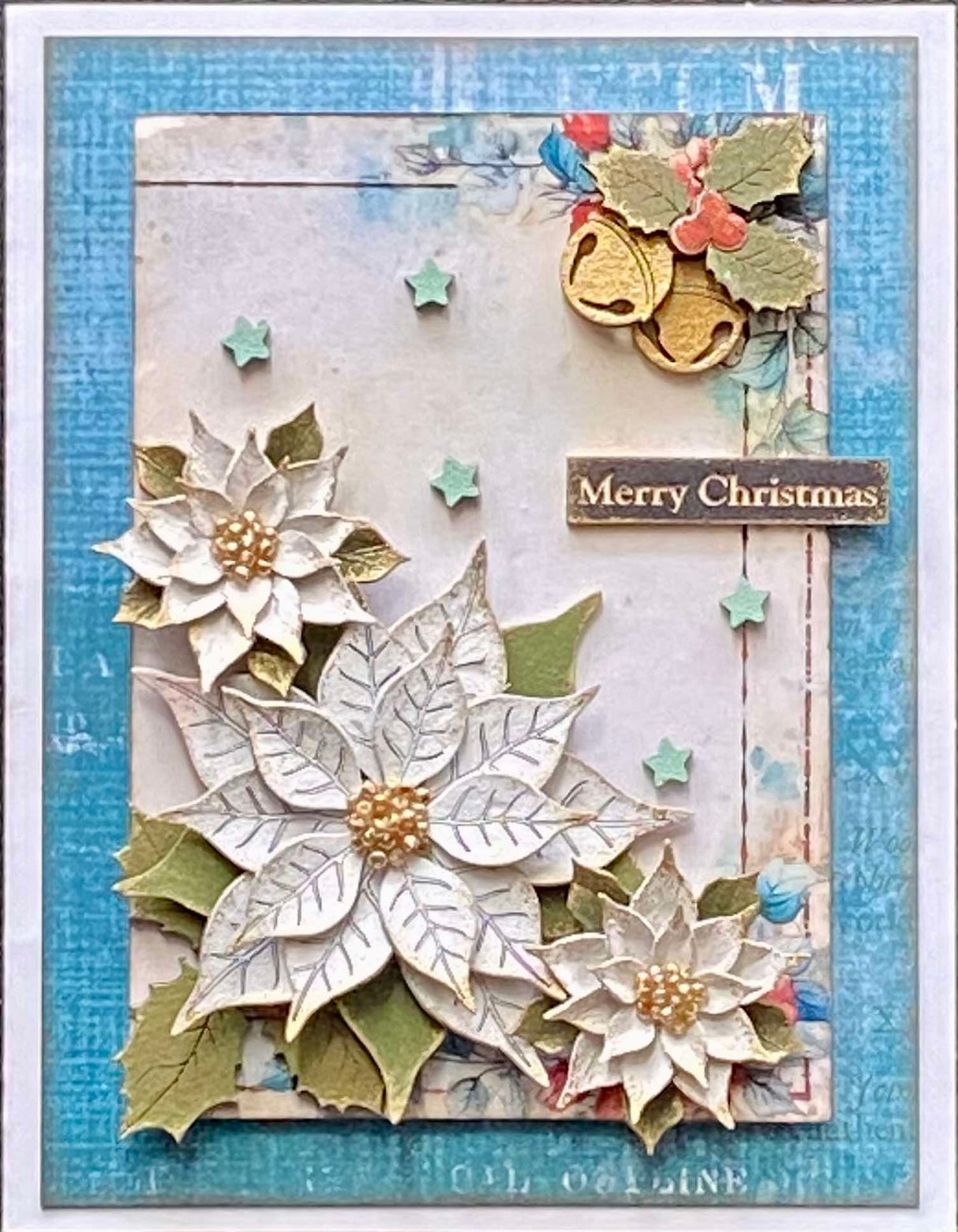 Blue Christmas Designer Card Kit #1 image 0