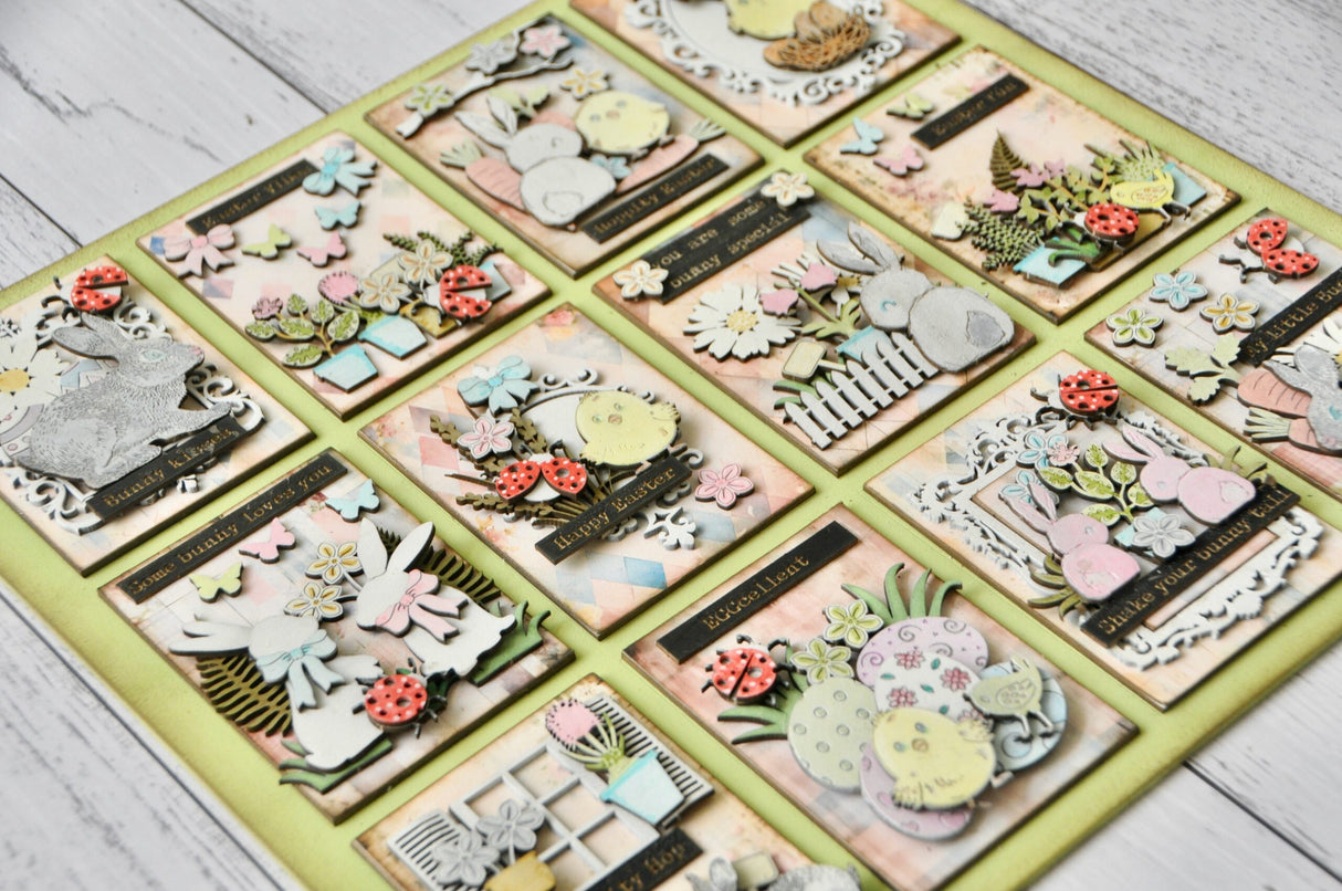 Designer Kit # 245 - Easter ATC Board image 5