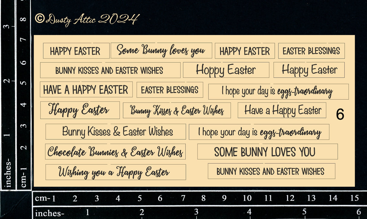 Card Sentiments #6 - Easter image 0