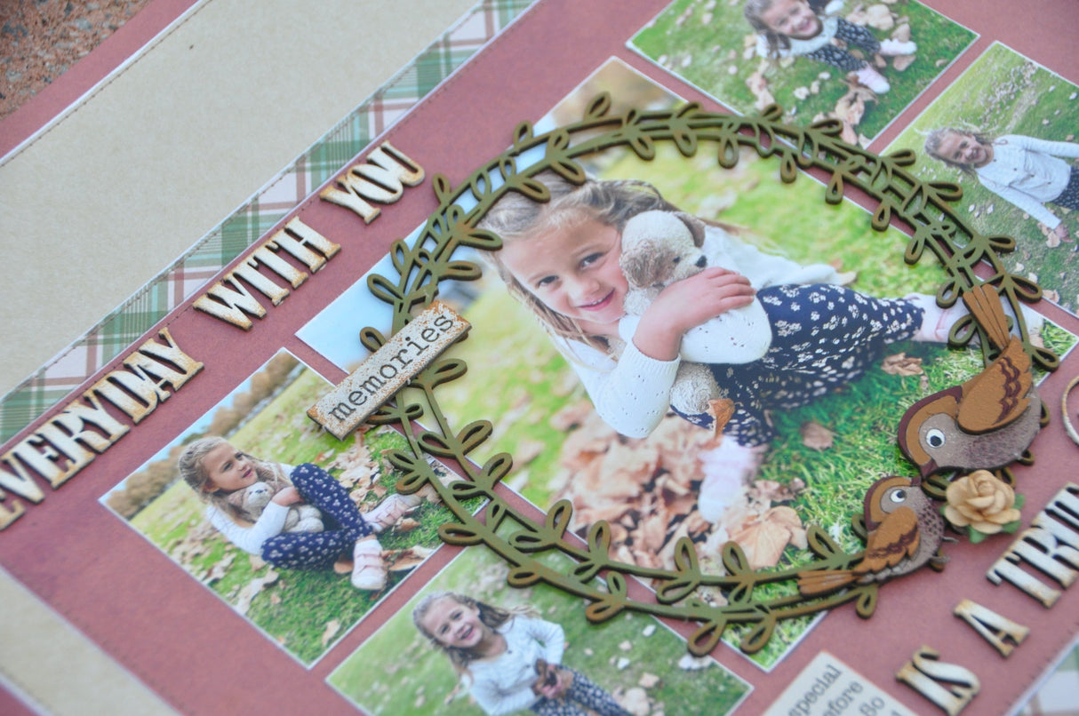 Designer Scrapbooking Kit - Everyday With You Is A Blessing image 1