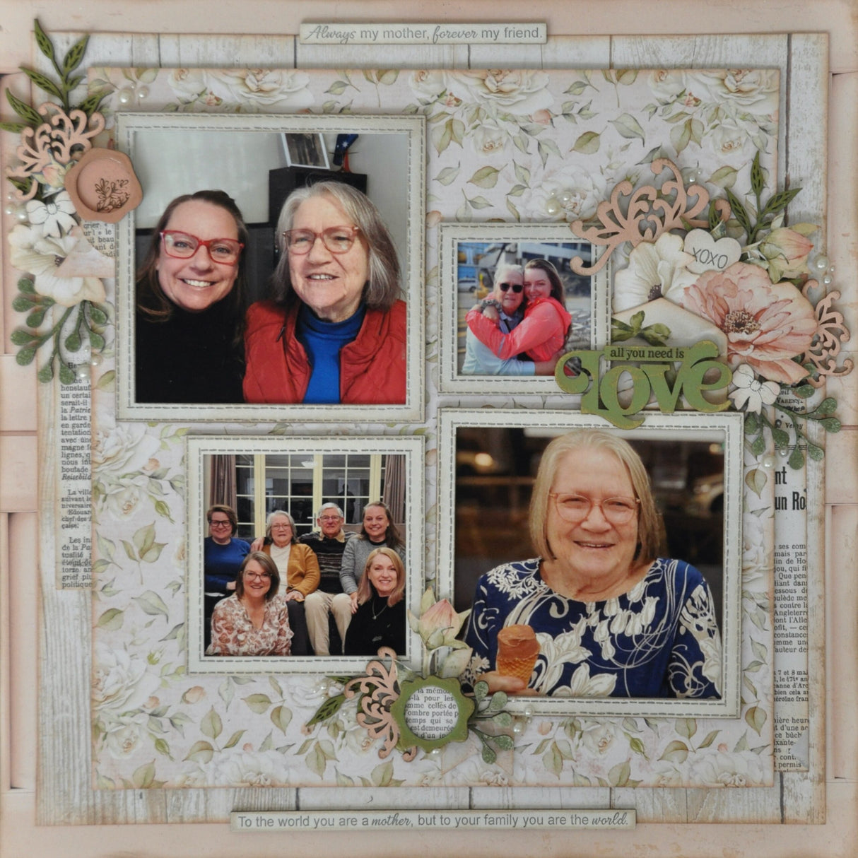 Designer Scrapbooking Kit - All You Need Is Love image 0