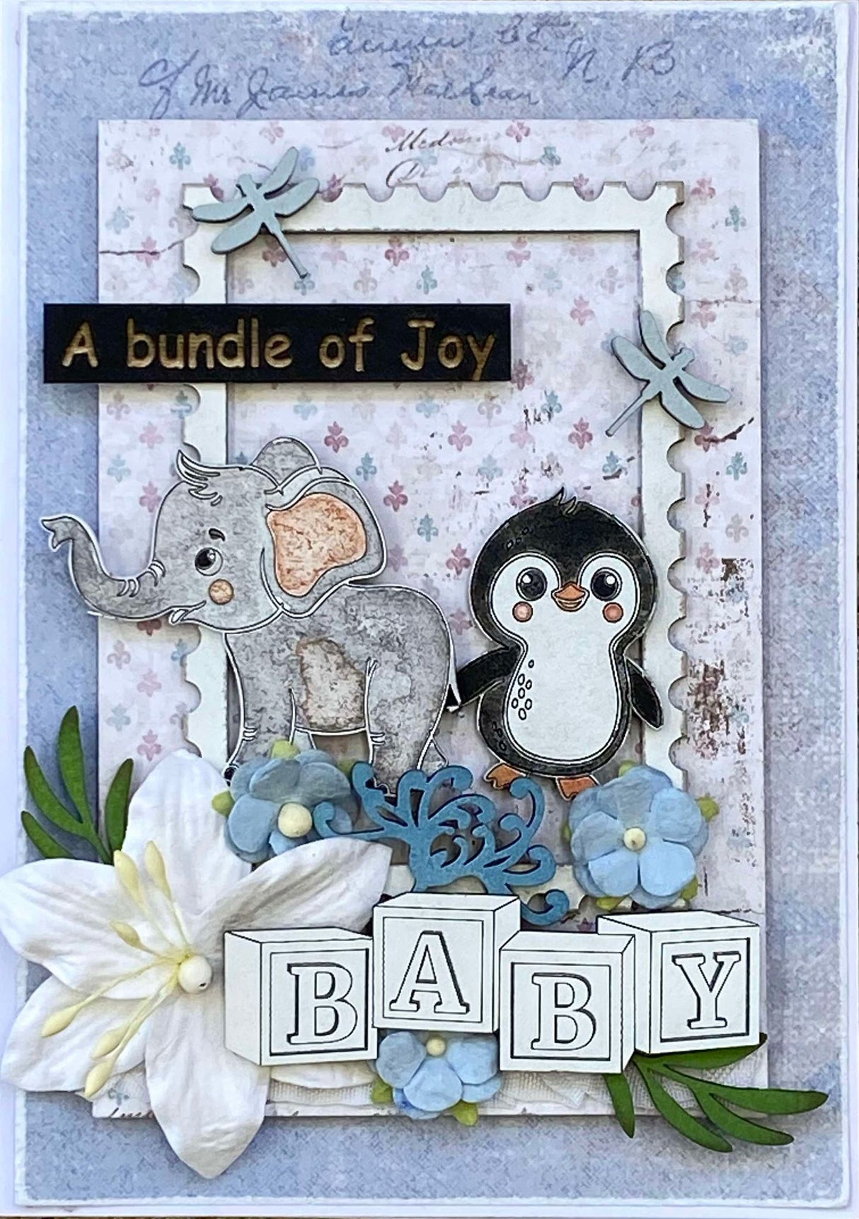Baby Blue Designer Card Kit #1 image 0