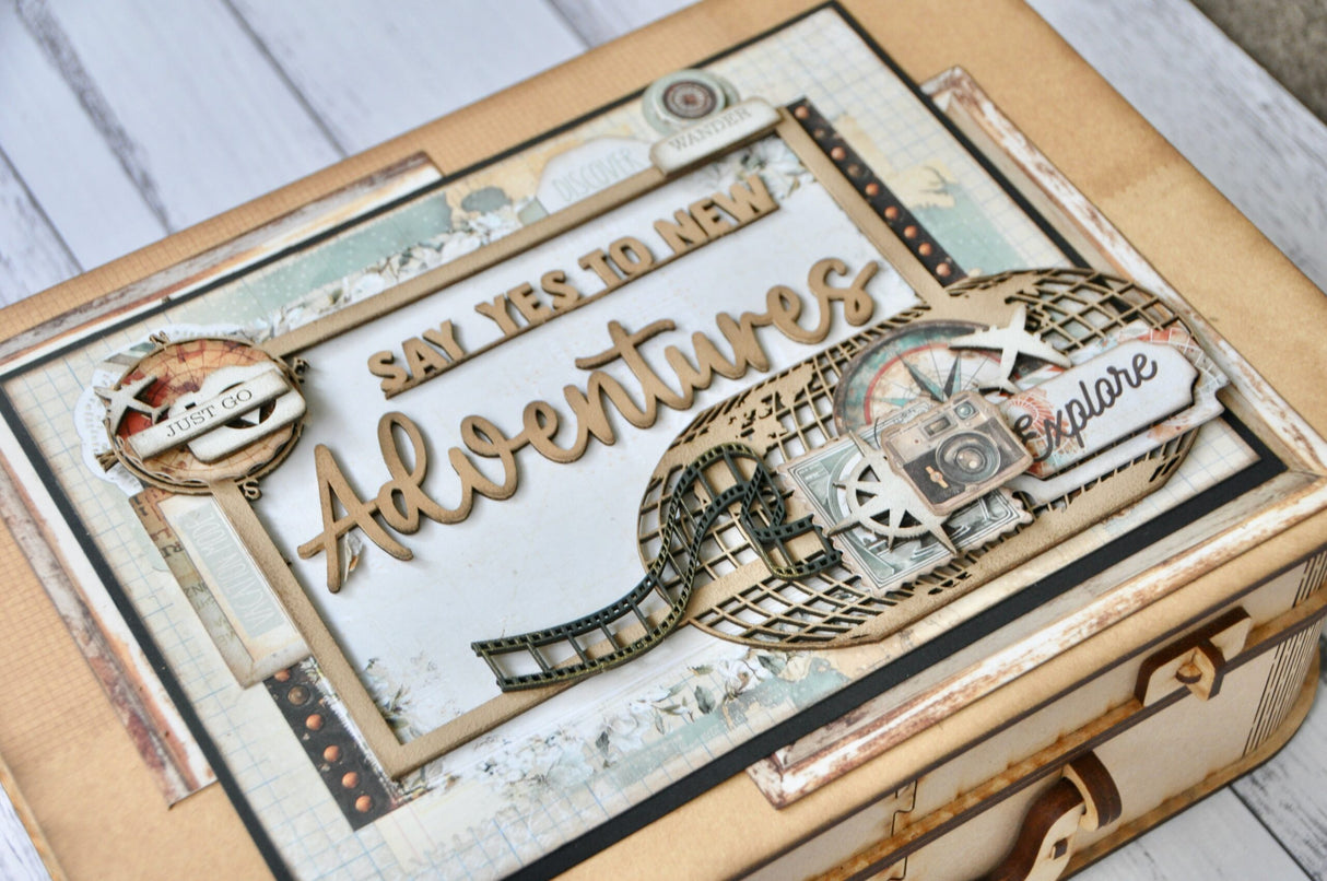 3D MDF Suitcase Large image 1