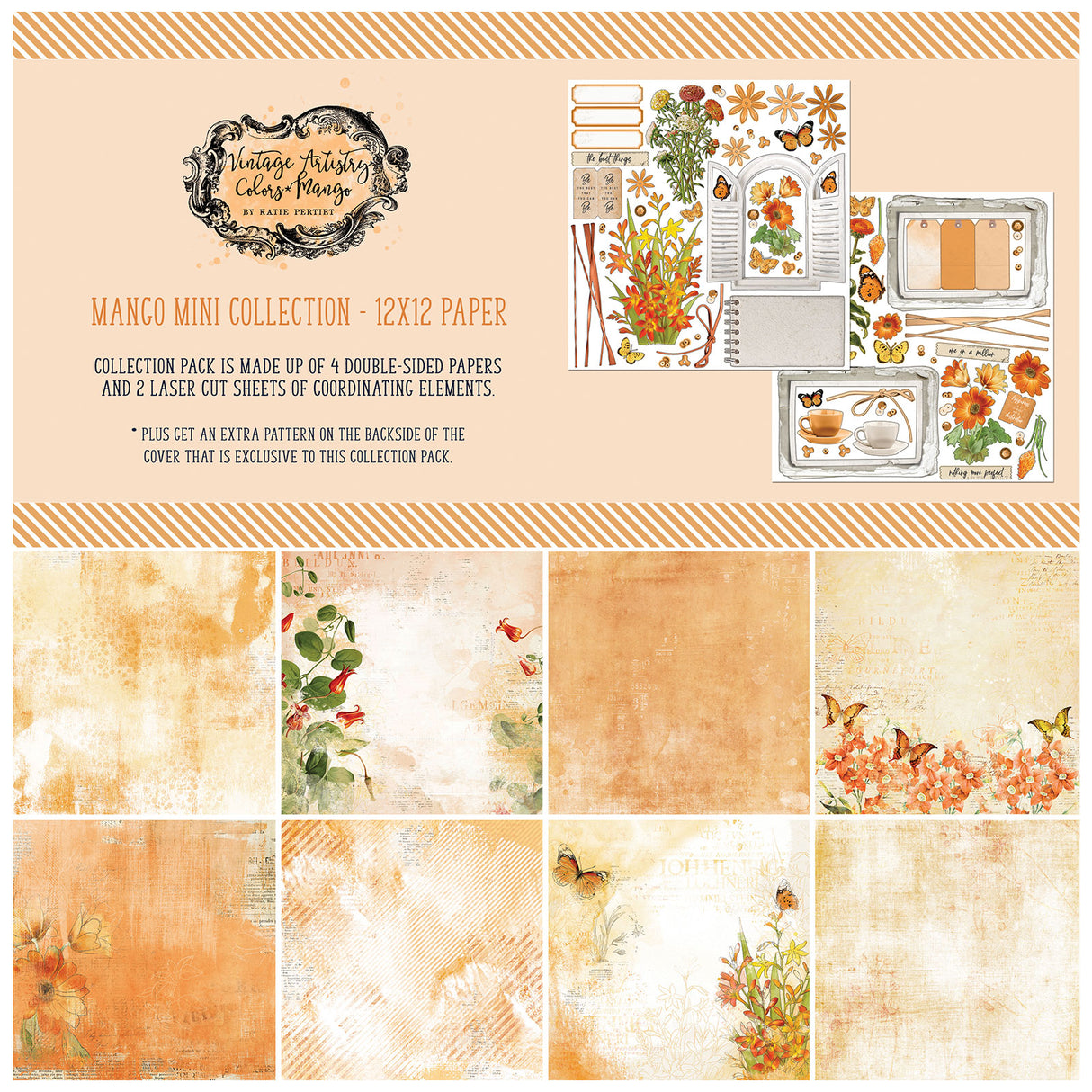 Vintage Artistry Mango 12×12 Collection Pack image 0