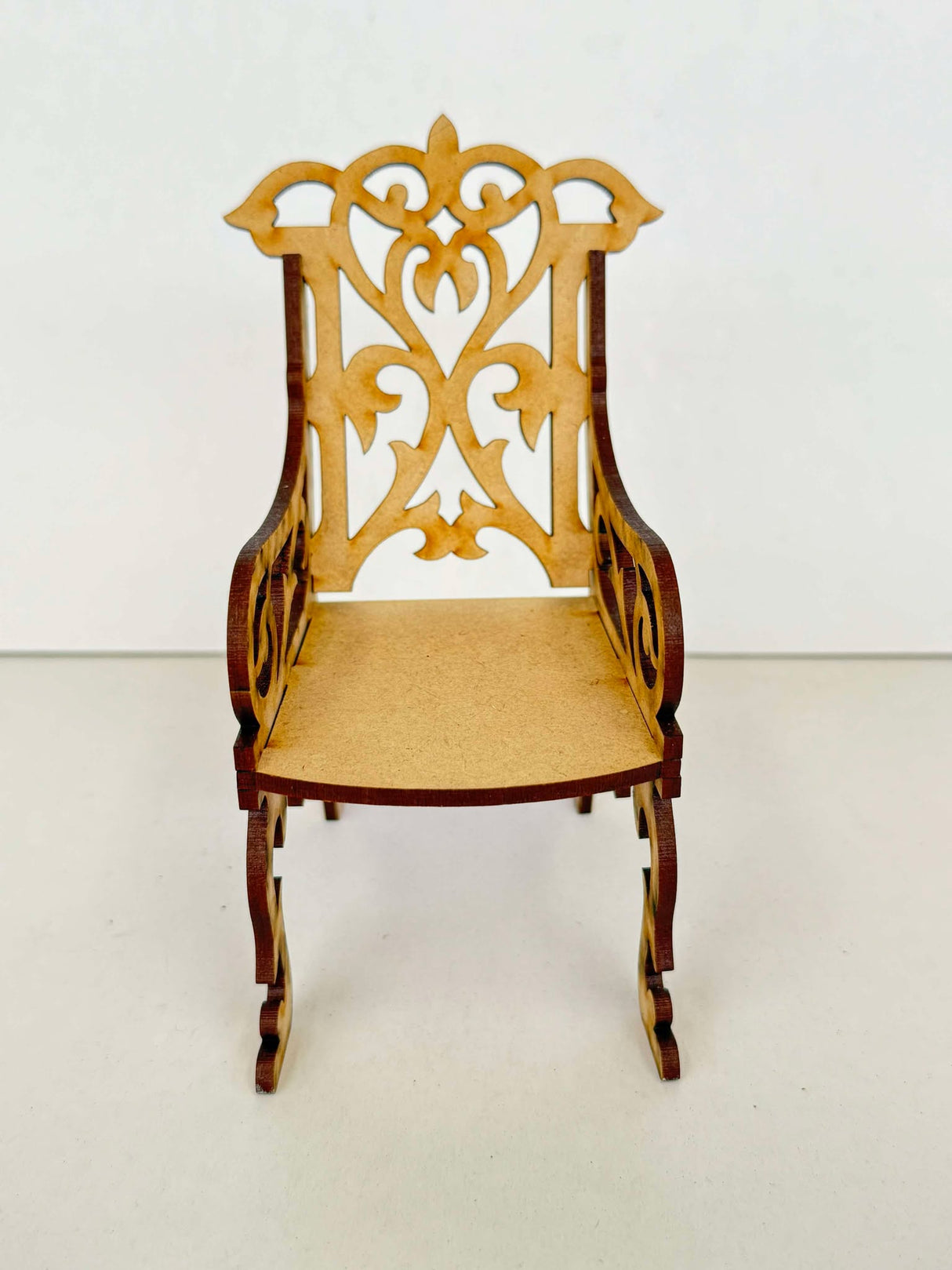 3D MDF Ornate Chair image 1