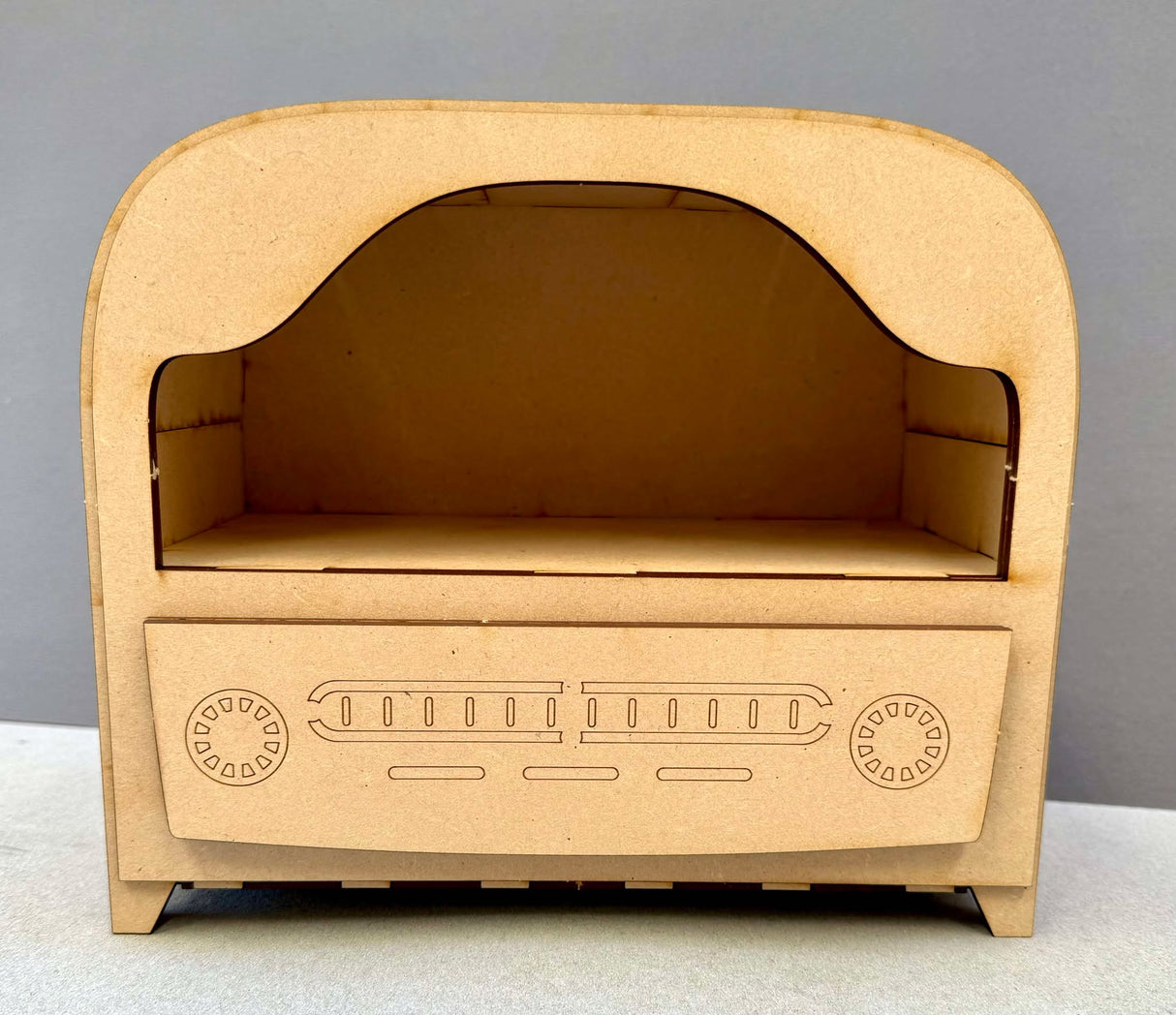 3D MDF Retro Radio image 2