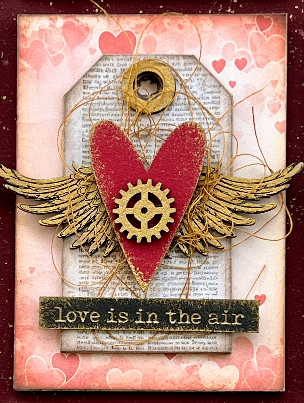 Designer Kit # 244 - Valentines ATC Board image 12