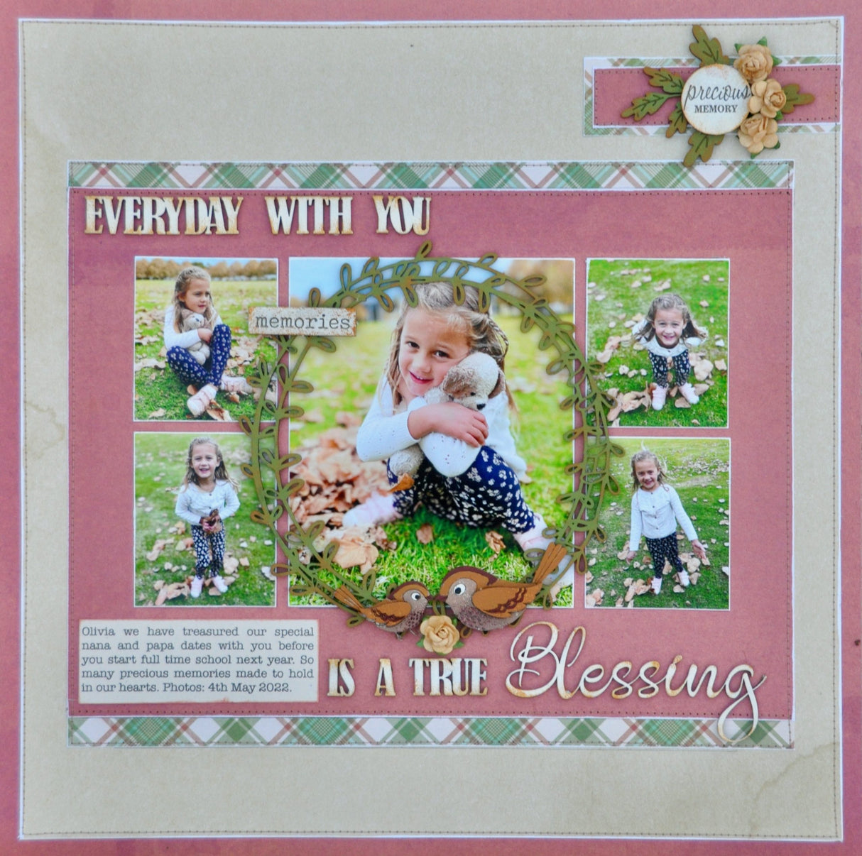 Designer Scrapbooking Kit - Everyday With You Is A Blessing image 0