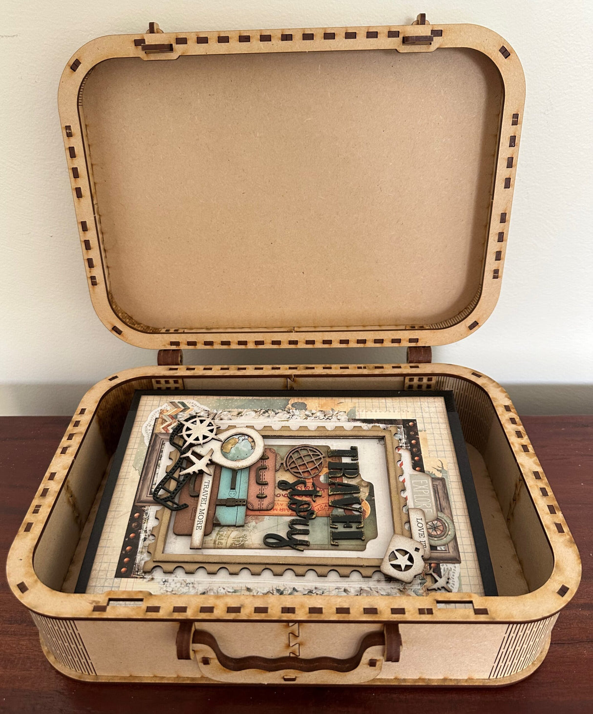 3D MDF Suitcase Large image 3