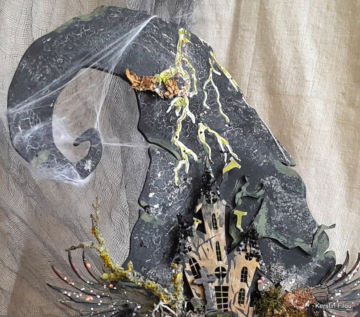 MDF Art Base #1 - Witches Hat