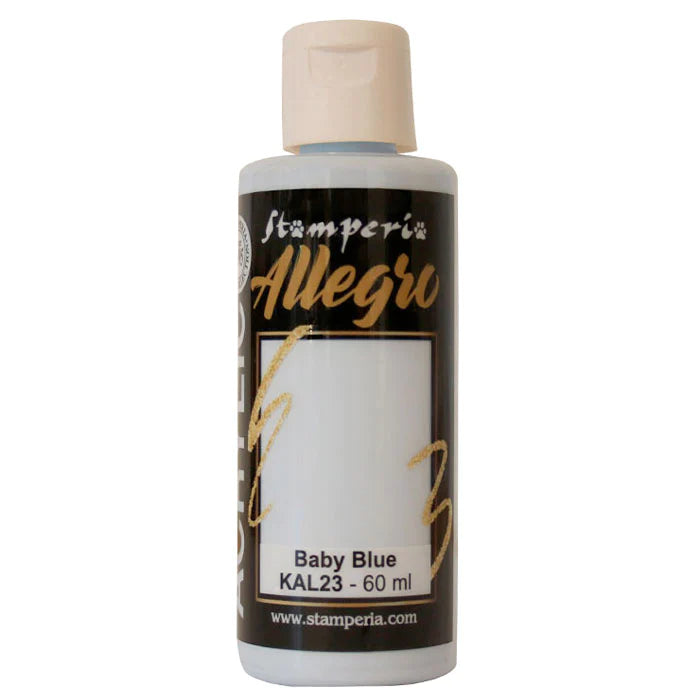 Stamperia Allegro Paint 60ml - Baby Blue image 0