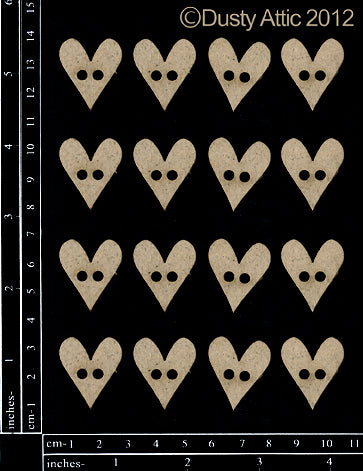Mini Heart Buttons image 0