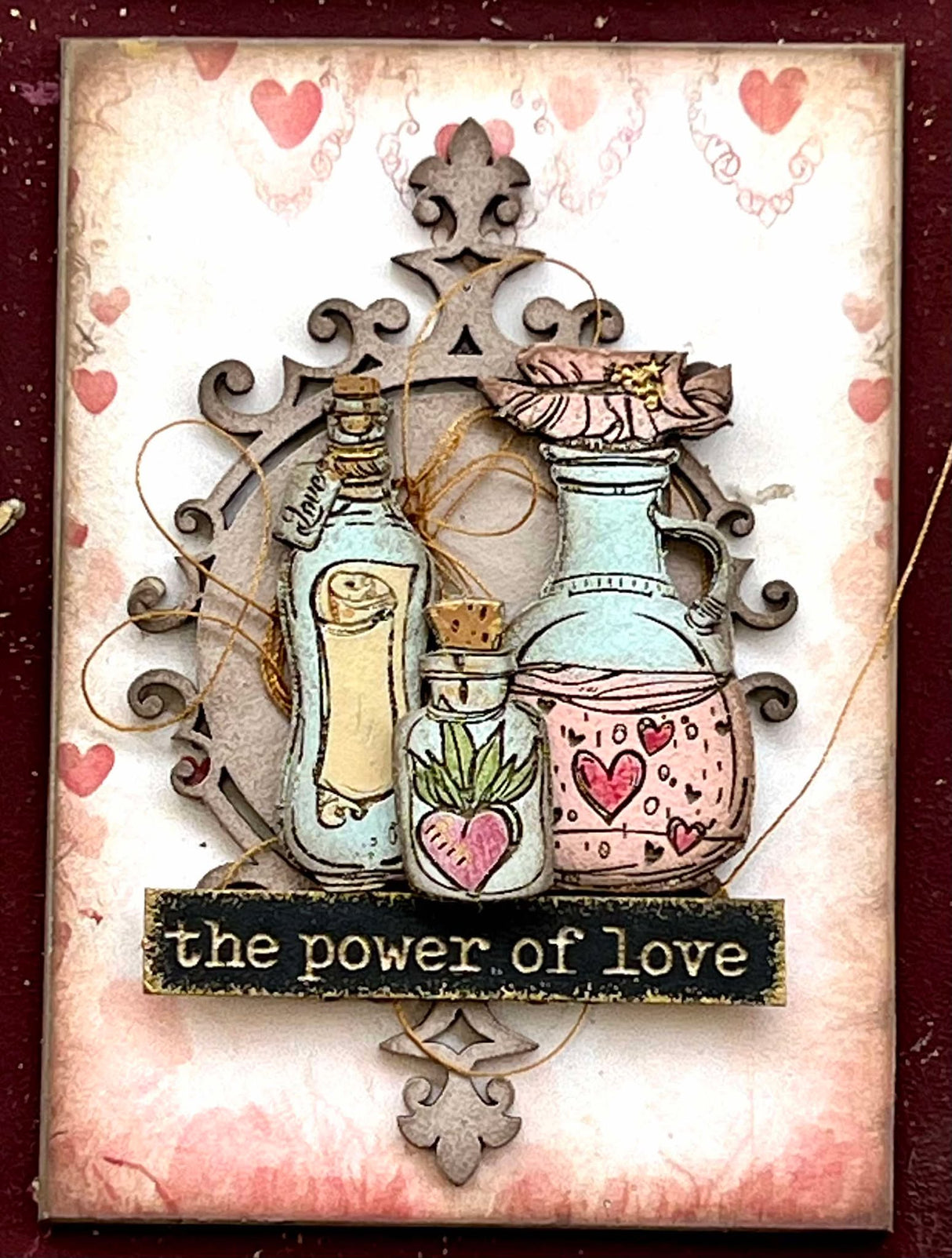 Designer Kit # 244 - Valentines ATC Board image 11