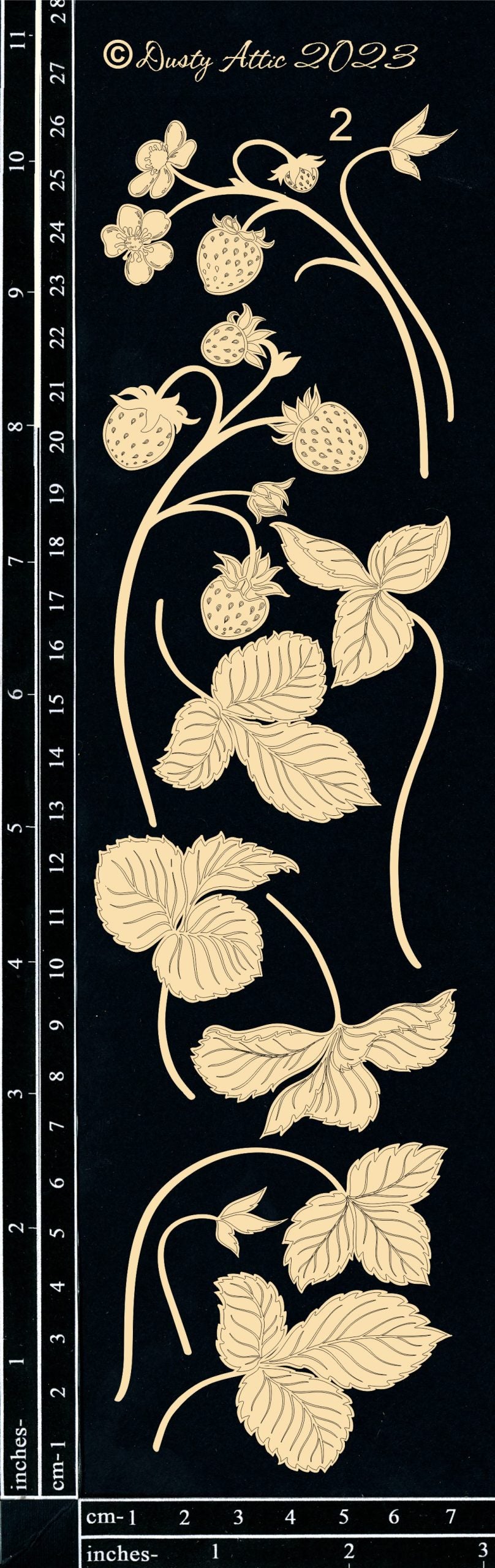 Designer Scrapbooking Kit #176- Strawberry Picking image 2