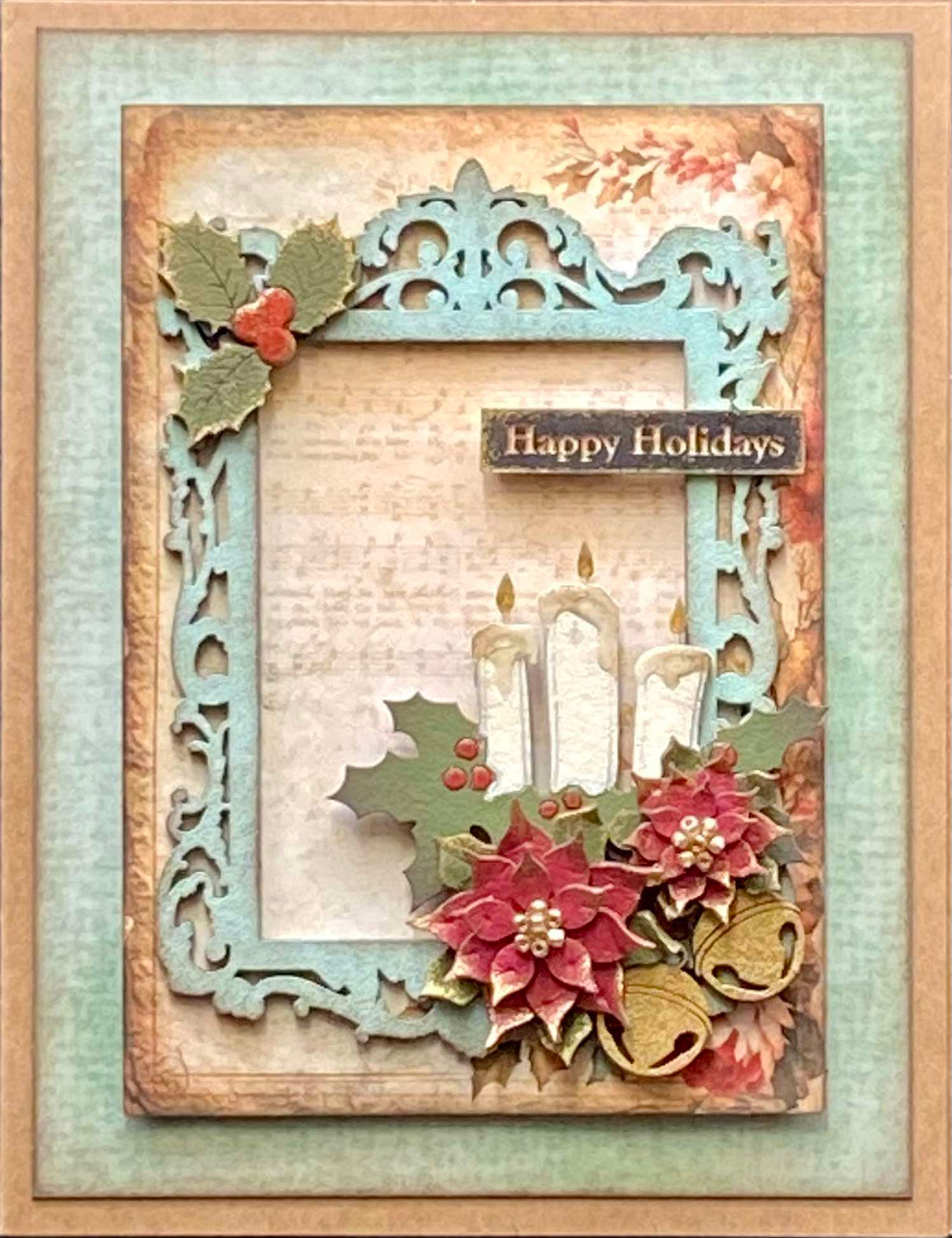 Vintage Christmas Designer Card Kit #3 image 0