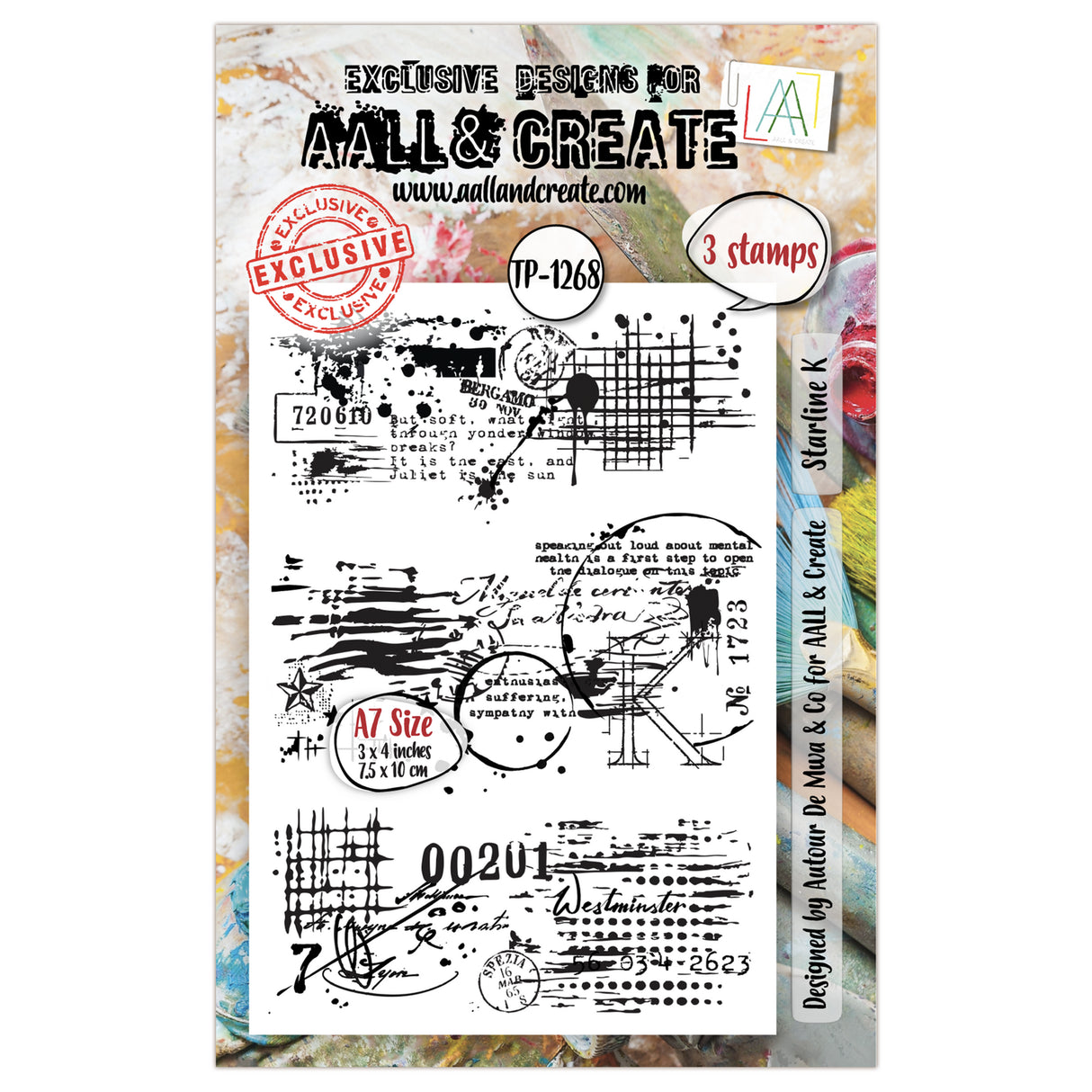 All & Create Clear Stamp - Starline K