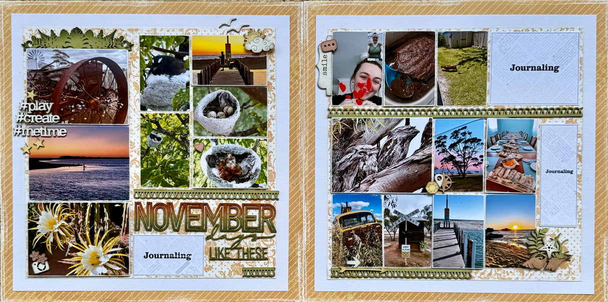 Year In Review November Chipboard