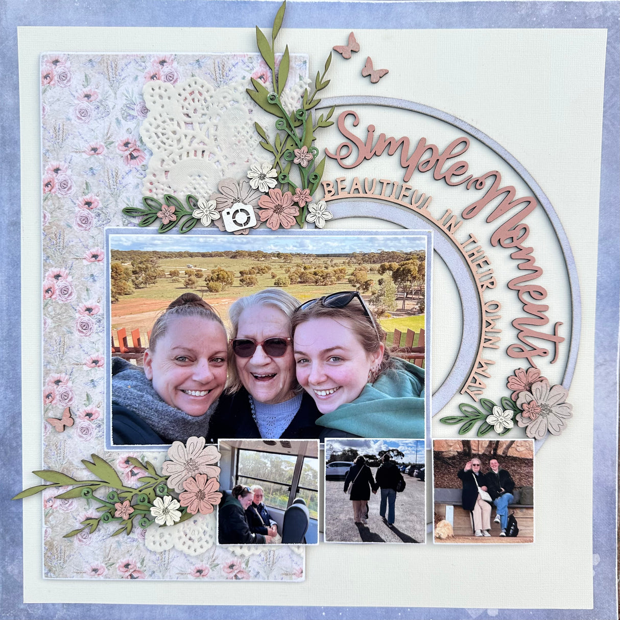 Designer Scrapbooking Kit - Simple Moments