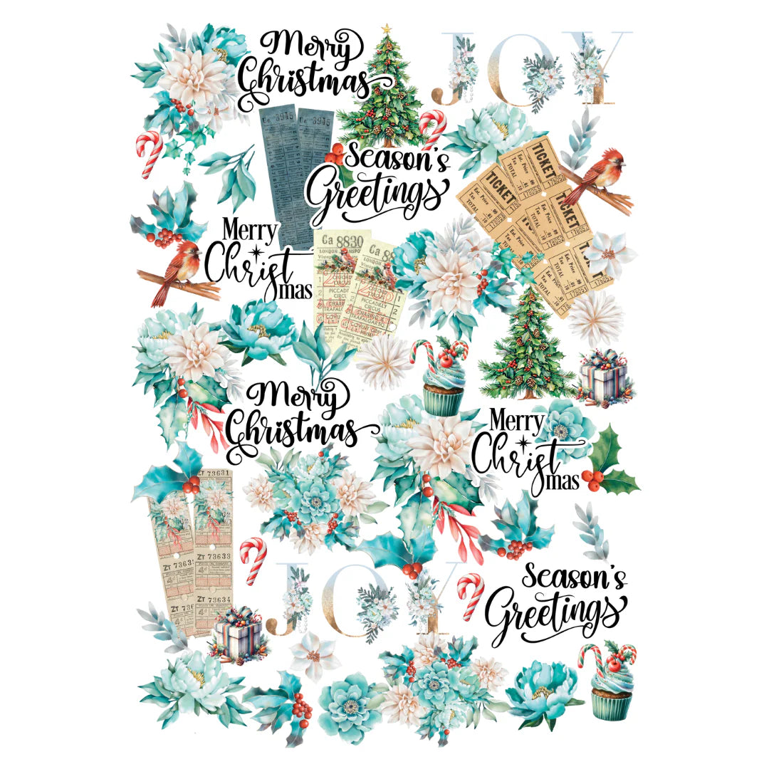 UC Merry & Bright Paper Pack and Creative Cuts Bundle