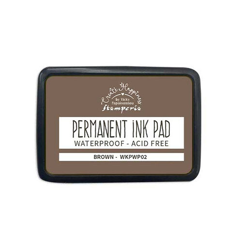 Stamperia Permanent Ink Pad Brown