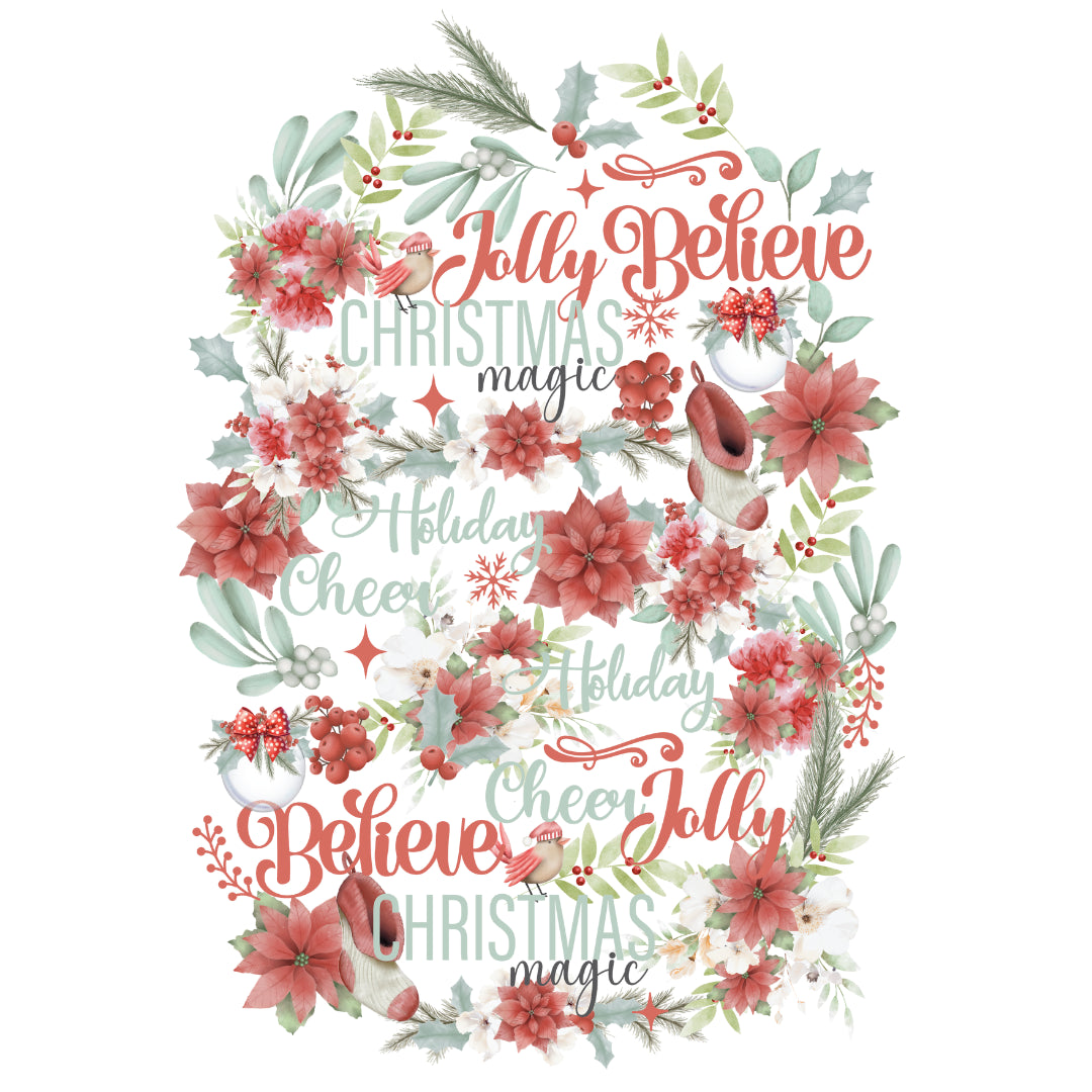 UC Mint & Mistletoe Paper Pack and Creative Cuts Bundle