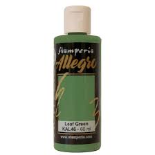 Stamperia Allegro Paint 60ml - Leaf Green image 0