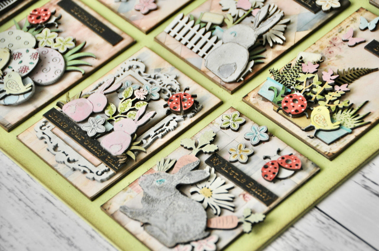 Designer Kit # 245 - Easter ATC Board image 2