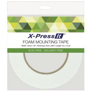 X-Press It Foam Mounting Tape 12mm image 0