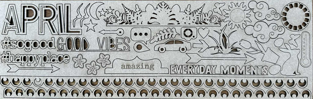 Year In Review April Chipboard