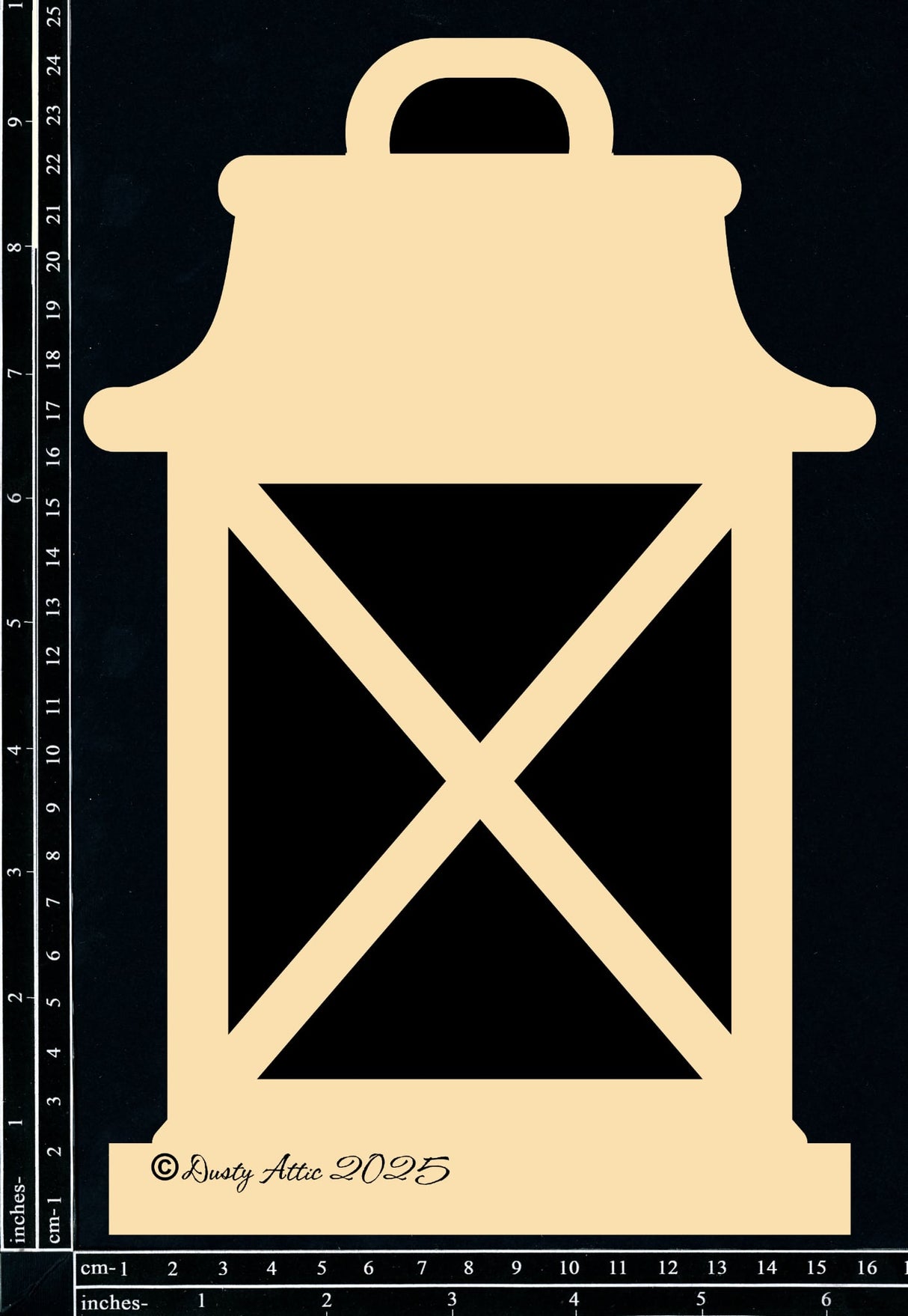 MDF Art Base #14 -Lantern