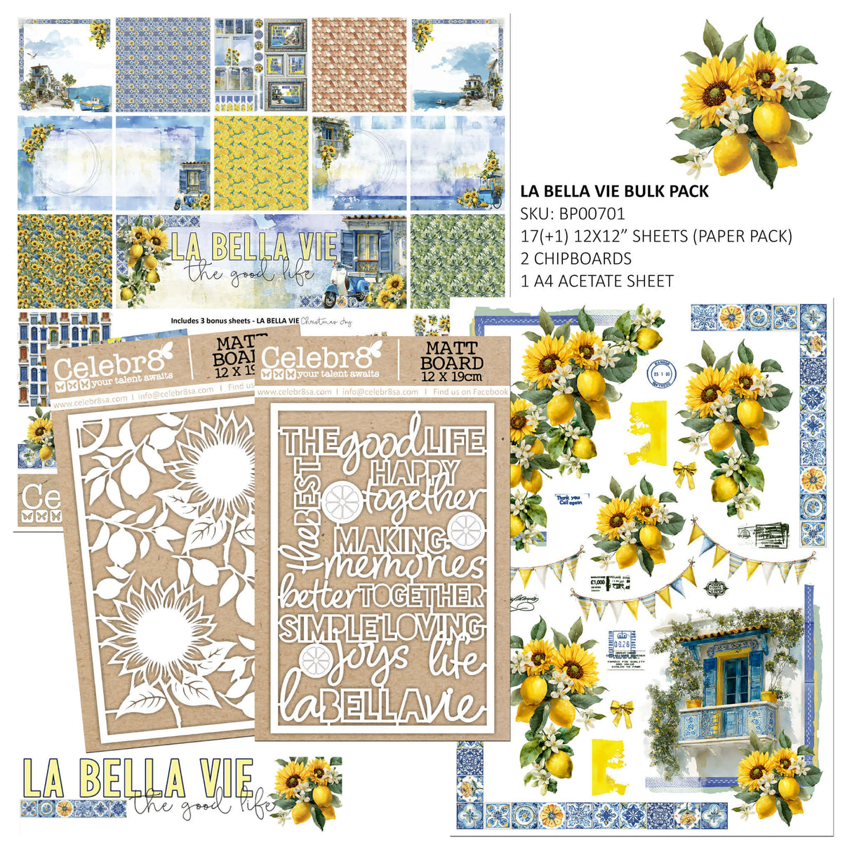 Celebr8 12" Bulk Pack - La Bella Vie 2