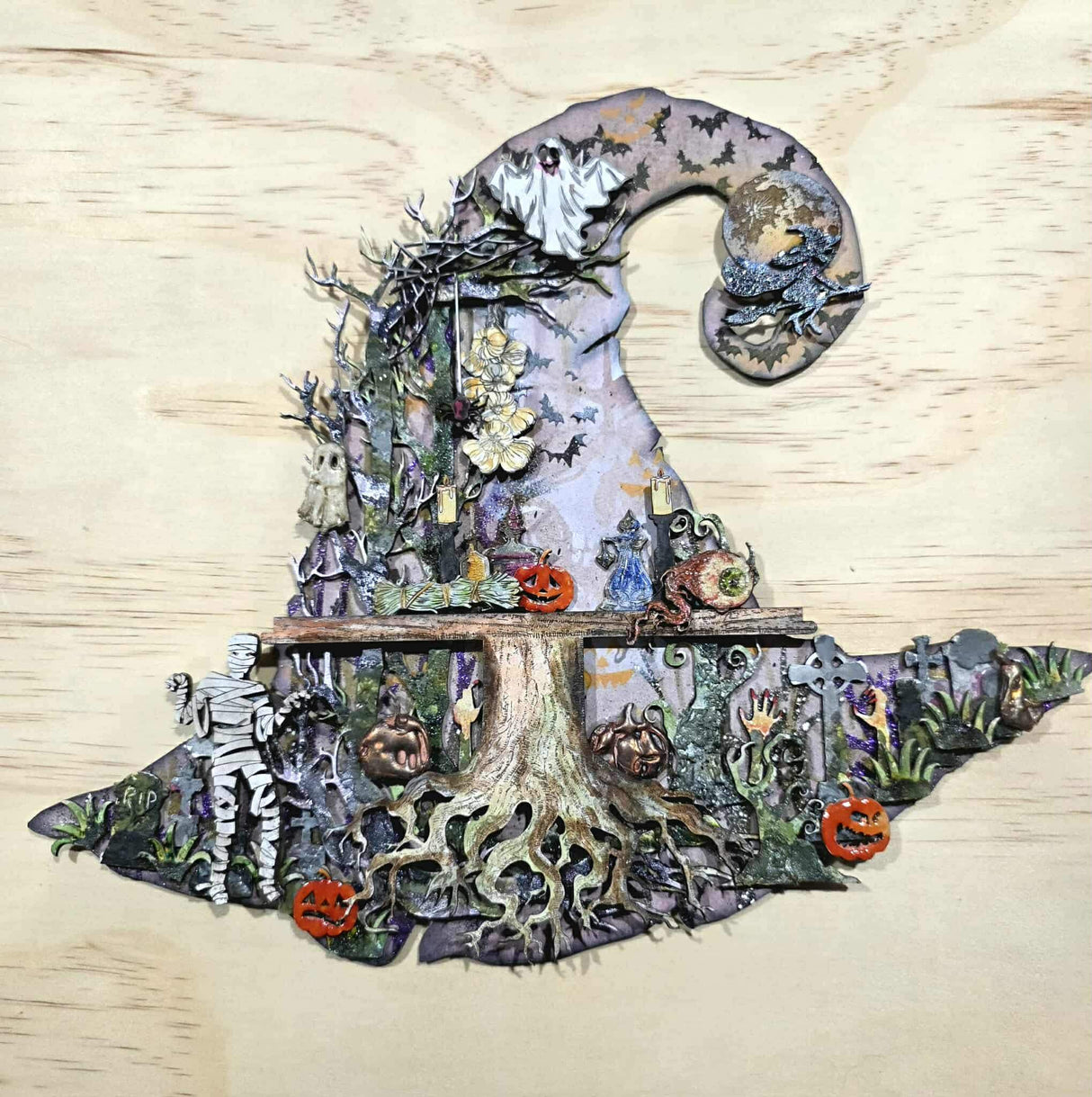 MDF Art Base #1 - Witches Hat