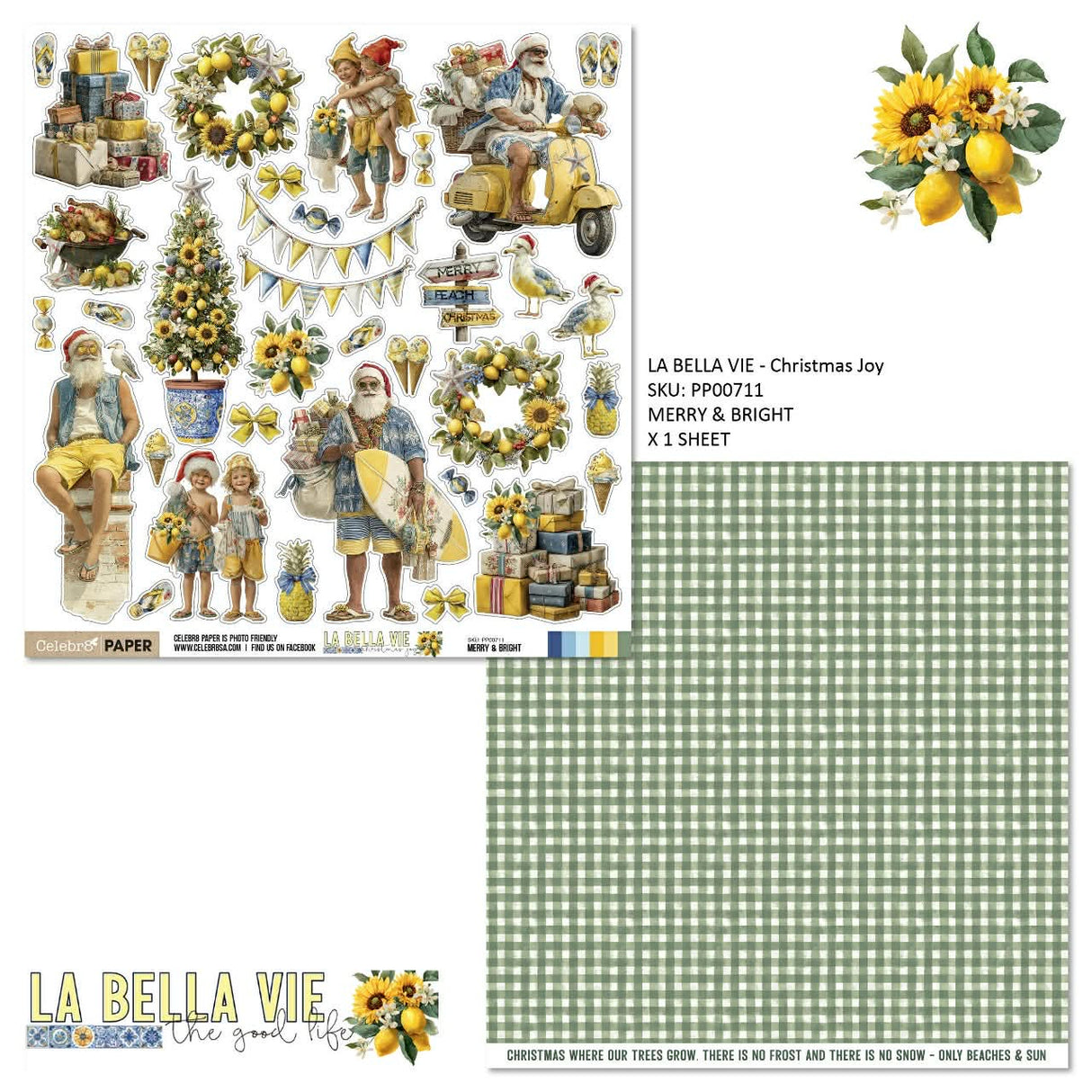 Celebr8 12" Paper Pack - La Bella Vie