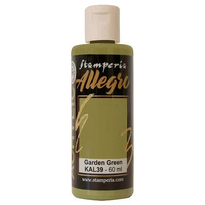 Stamperia Allegro Paint 60ml - Garden Green image 0