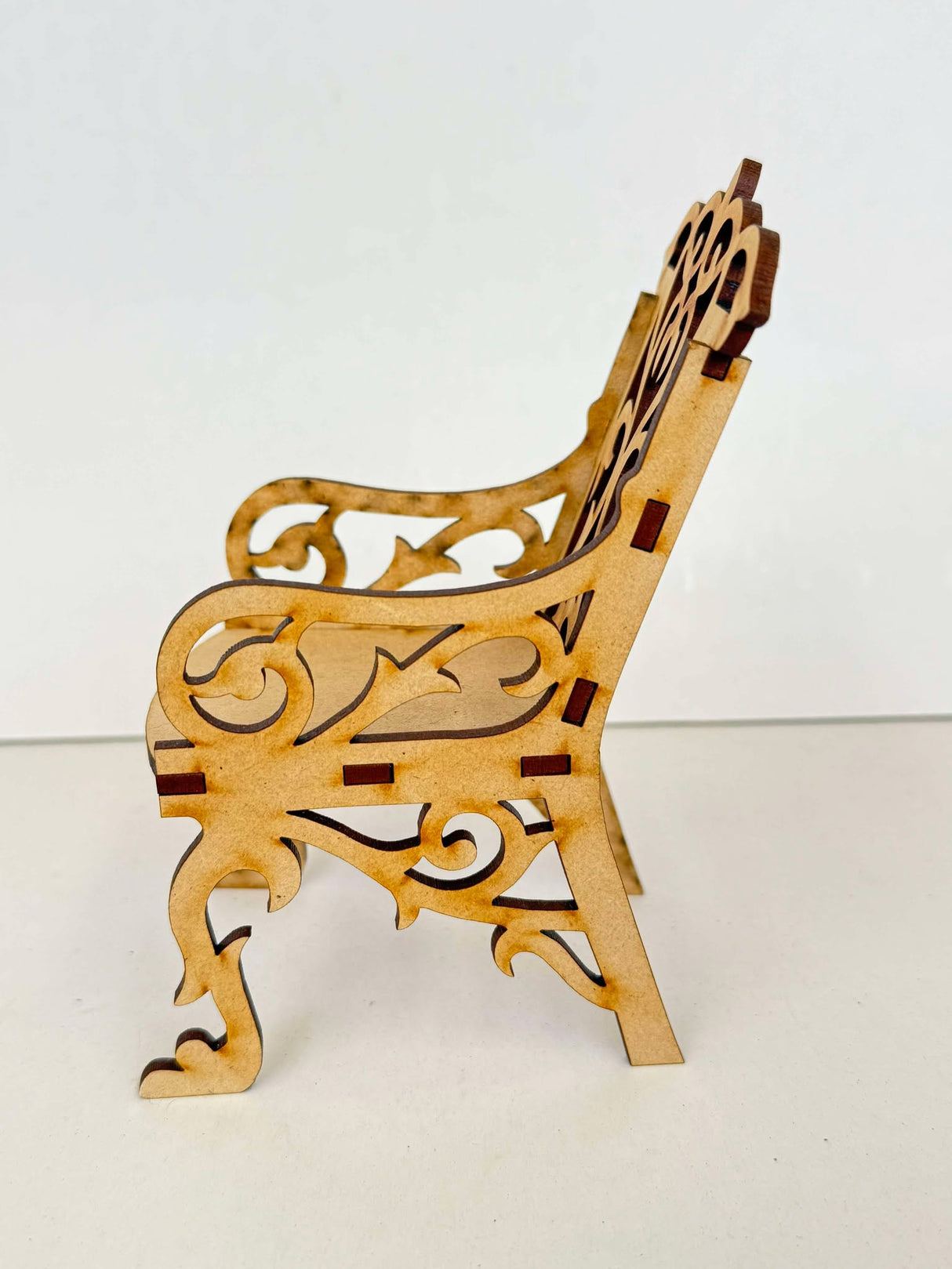 3D MDF Ornate Chair image 2