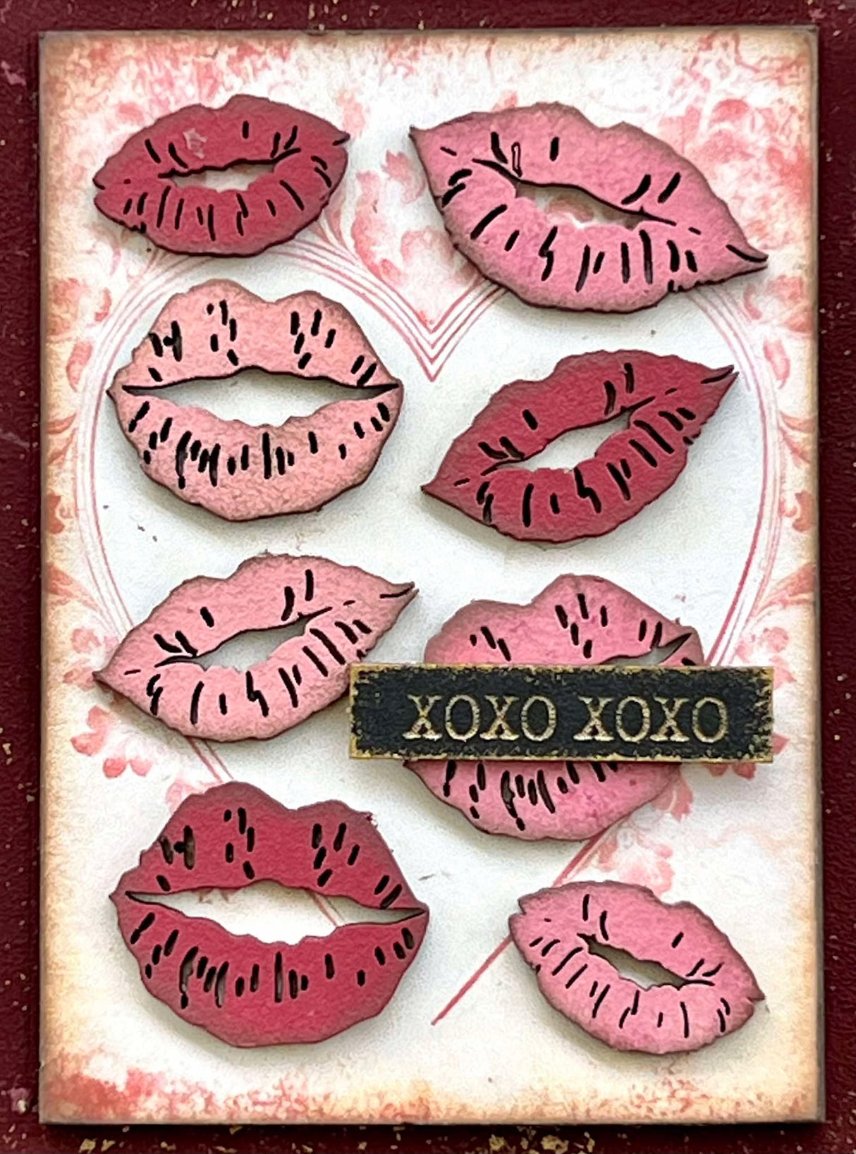 Designer Kit # 244 - Valentines ATC Board image 17