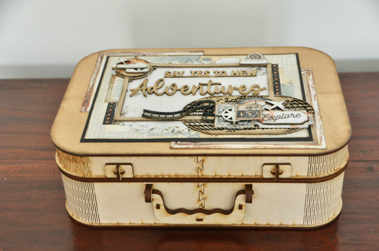 3D MDF Suitcase Large image 2