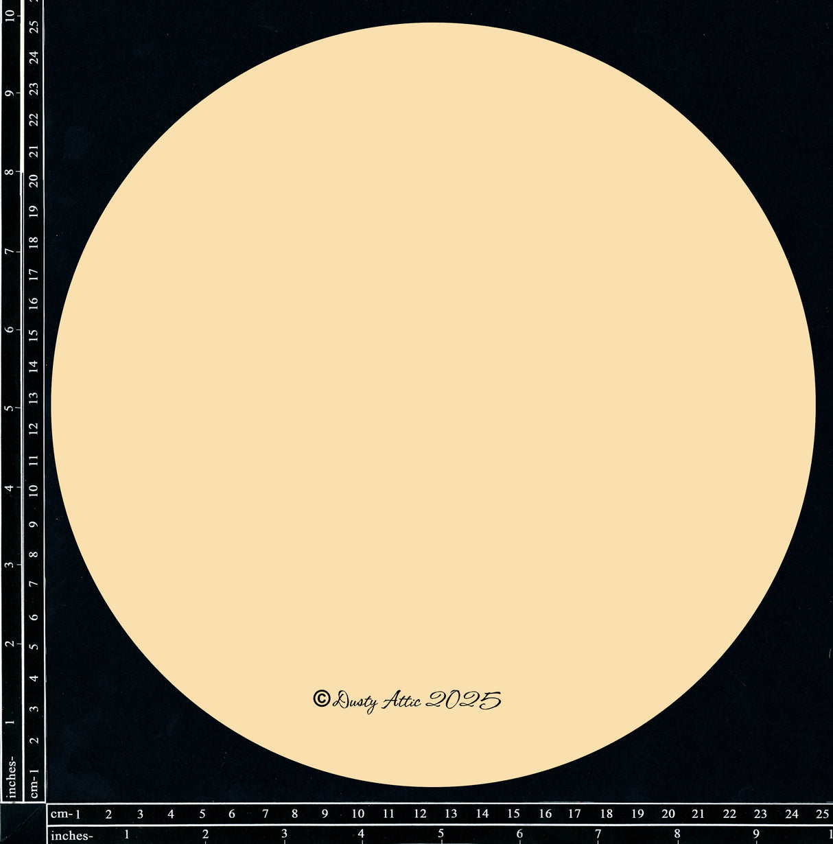 MDF Art Base #3 - Circle